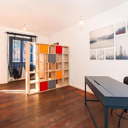 Colorful Statuto Square Design Apart Apartman Torino Kültér fotó